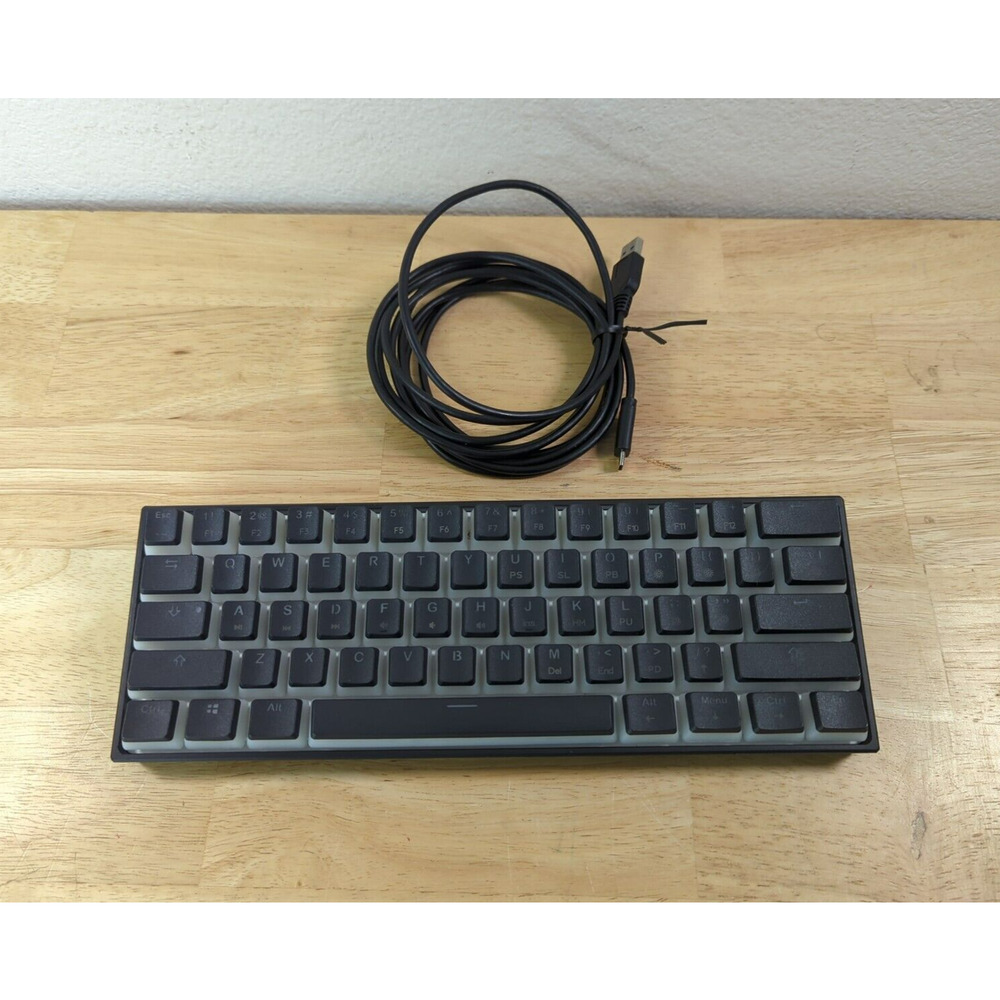 MK61 Wired Mechanical Keyboard Gateron‎ Optical Switch Pudding Key GK GAMAKAY